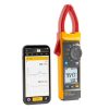 Fluke 393 FC CAT III 1500 V True-rms Clamp Meter with mobile phone
