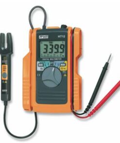 Alternative view of HT Italia HT12 Multimeter with built-in AC/DC fork clamp