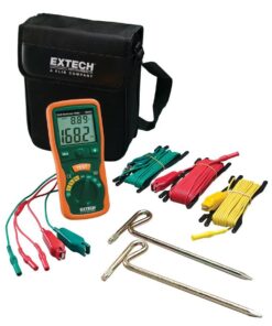 Alternative view of EXTECH 382252 Earth Ground Resistance Tester Kit