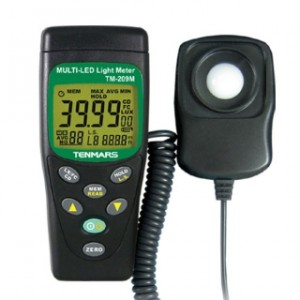 TENMARS  TM-209M LUX/FC Multi-LED Light Meter