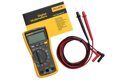 what include in Fluke 117 Multimeter