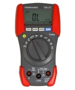 TENMARS TM-87 Digital Multimeter, CAT IV-600V