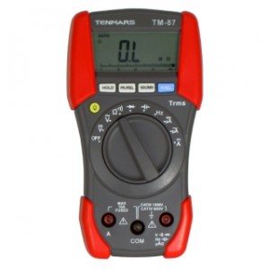 TENMARS TM-87 Digital Multimeter, CAT IV-600V
