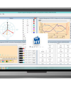 Alternative view of HT Italia HT9022 Clamp-on Power Quality Analyzer with Bluetooth