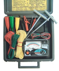 KYORITSU 4102A-H Analogue Earth/Ground Tester with Hard Carrying Case