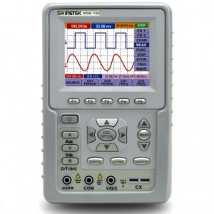 GW INSTEK GDS-122 Portable 20MHZ Colour Oscilloscope/DMM