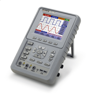 Alternative view of GW INSTEK GDS-122 Portable 20MHZ Colour Oscilloscope/DMM