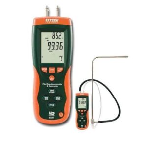 EXTECH HD350 Pitot Tube Anemometer & Differential Manometer