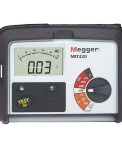 Megger MIT320   250/500/1000 V Insulation and Continuity Tester with Voltmeter Function