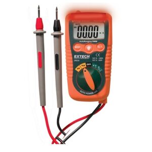 EXTECH DM220 Mini Pocket MultiMeter with Non-Contact Voltage Detector CAT IV-600V