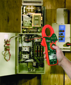 Alternative view of EXTECH EX830 1000A True RMS AC/DC Clamp Meter with IR Thermometer