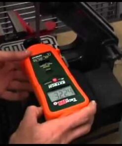 Alternative view of EXTECH RPM10 Combination Laser Tachometer + IR Thermometer