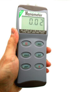 Alternative view of REED 8230  Digital Manometer (30 PSI, pocket size)