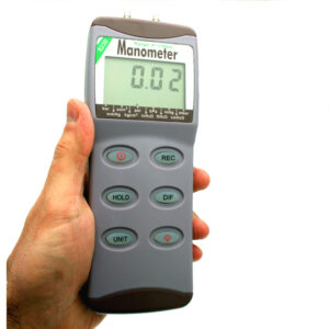 Alternative view of REED 8230  Digital Manometer (30 PSI, pocket size)