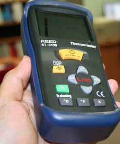 Alternative view of REED ST-610B Thermocouple Thermometer