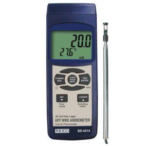 REED SD-4214  Thermo Anemometer Data Logger