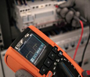 Alternative view of HT Instruments HT64 Graphics Digital Multimeter with Colour LCD display