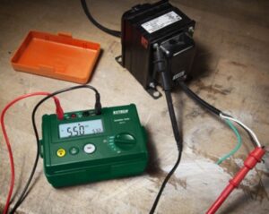 Alternative view of Extech MG310 1000V Digital Insulation Tester