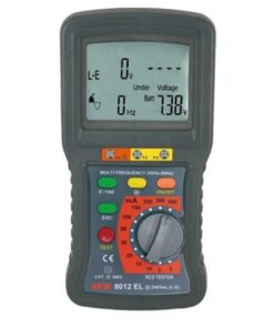 SEW 8012EL MICROPROCESSOR CONTROLLED DIGITAL RCD TESTER