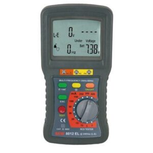 SEW 8012EL MICROPROCESSOR CONTROLLED DIGITAL RCD TESTER
