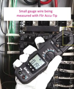 Alternative view of FLIR CM46 600V 400A AC/DC Digital TRMS Clamp Meter with Temperature