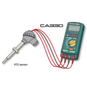 Alternative view of Yokogawa CA330 RTD Process Calibrator