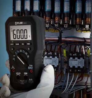 Alternative view of FLIR DM64 HVAC Digital Multimeter with Temperature