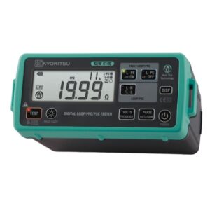 Alternative view of Kyoritsu 4140 LOOP/PFC/PSC Tester