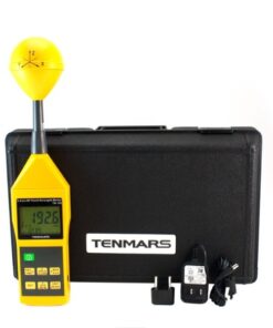 Alternative view of Tenmars TM-196 3-Axis RF Field Strength Meter
