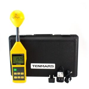 Alternative view of Tenmars TM-196 3-Axis RF Field Strength Meter