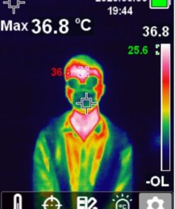 Alternative view of UNI-T UTi165H Infrared Thermal Imager for Human Body Temperature