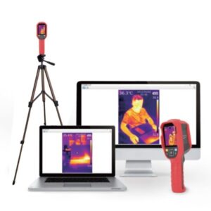 Alternative view of UNI-T UTi260K Thermal Imager for Body Temperature