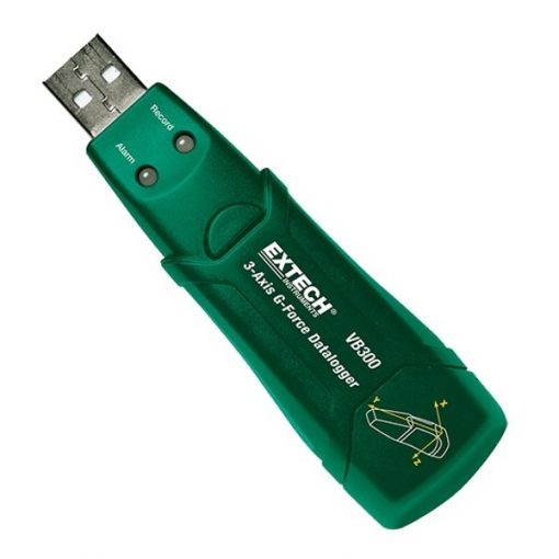 EXTECH VB300 Shock Force USB Datalogger