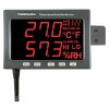 Tenmars TM-185D LED Temperature, Humidity Meter Recorder