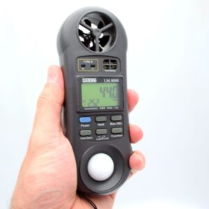 Alternative view of Reed LM-8000 Environmental Meter