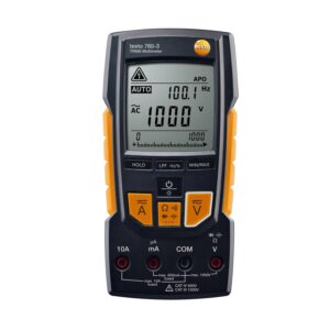 testo 760-3 TRMS multimeter 230V front