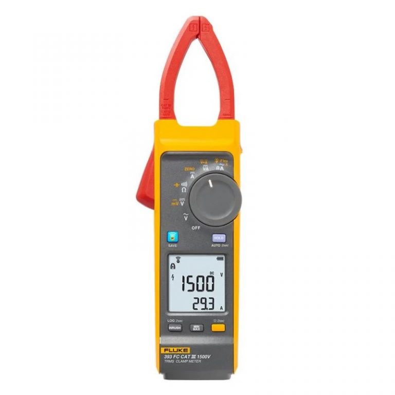 Fluke 393 FC CAT III 1500 V Truerms Clamp Meter with iFlex My Meter