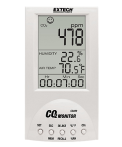 Extech CO220 front view