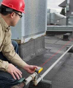 Fluke 419D Laser Distance Meter in use