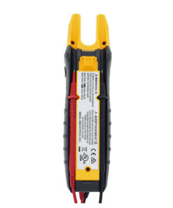 IDEAL 61-415 200A AC/DC TRMS TightSight® fork meter, Split Jaw Meter, w/ Flashlight & NCVT back view