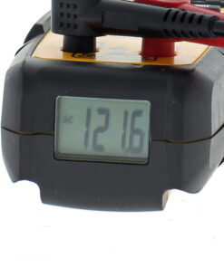 IDEAL 61-415 200A AC/DC TRMS TightSight® fork meter, Split Jaw Meter, w/ Flashlight & NCVT top view