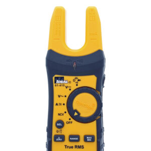 IDEAL 61-415 200A AC/DC TRMS TightSight® fork meter, Split Jaw Meter, w/ Flashlight & NCVT fork