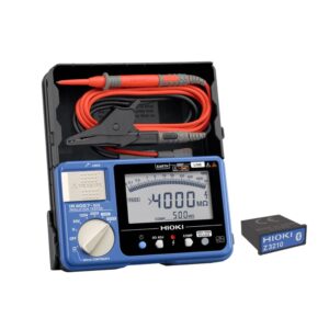 HIOKI IR4057-90, 5-Range Digital Inslulation Tester with Wireless Adapter