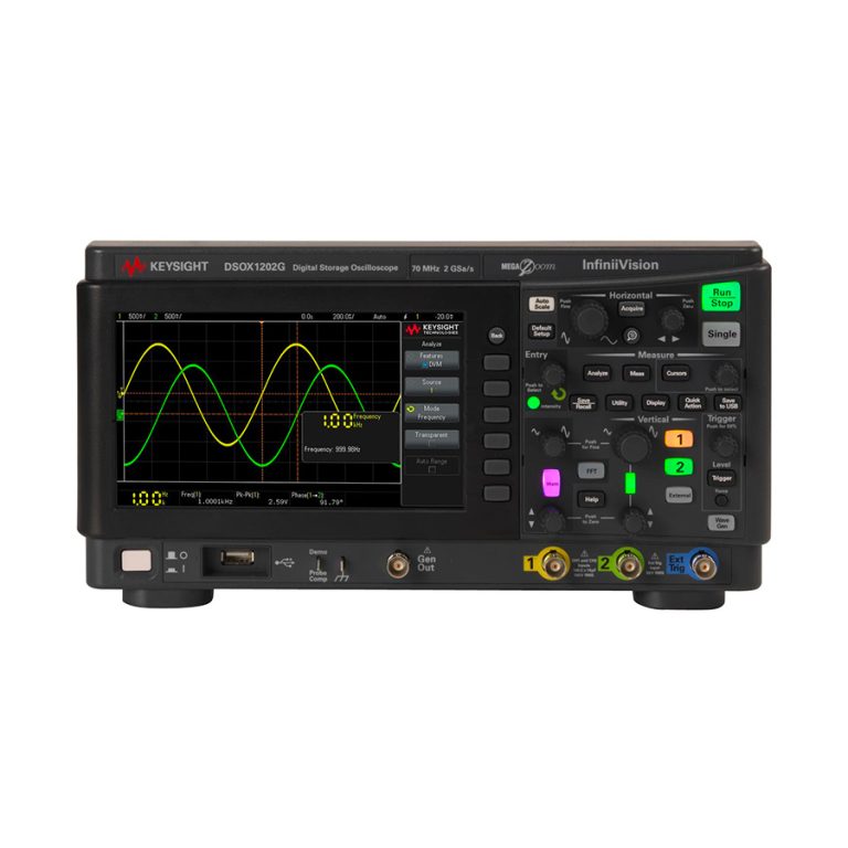 Keysight DSOX1202G Oscilloscope 2 Analog Channels, 70/100/200 MHz