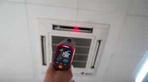 UT303C+ IRThermometers in use