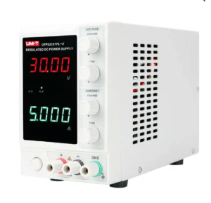 Alternative view of Uni-T UTP3315TFL-II 30V 5A DC Power Supply - Precision Control, Safety Features, Compact Design for DIY Electronics, Testing, and Manufacturing