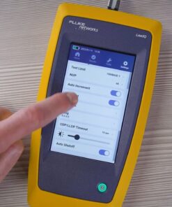 Alternative view of Fluke Networks LinkIQ™ Cable + Network Tester (LIQ-100)- Comprehensive 10G Cable Performance, PoE Testing, and Advanced Network Diagnostics Tool