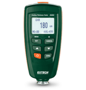Extech CG204 Dual Technology Coating Thickness Tester — Non-Invasive Measurement for Ferrous and Non-Ferrous Substrates