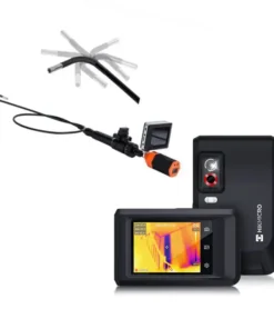 HIKMICRO Pocket2 Thermal Camera & TvbTech H5806AL Articulating Video Inspection Camera Kit – Ultimate Solution for HVAC, Automotive, and Building Inspections