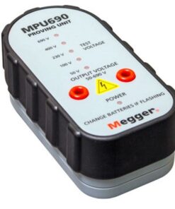 Alternative view of Megger MPU690 Proving Unit - Portable Voltage Verification Device (50 to 690 Volts) with Automatic Operation and Extended Battery Life for Safe Electrical Testing